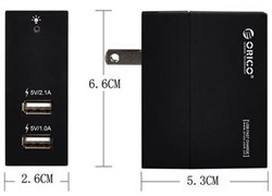 شارژر  اوریکو دیواری DCB-2U 2Port USB117542thumbnail